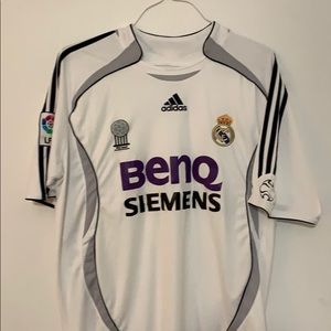 Vintage Real Madrid Soccer Jersey